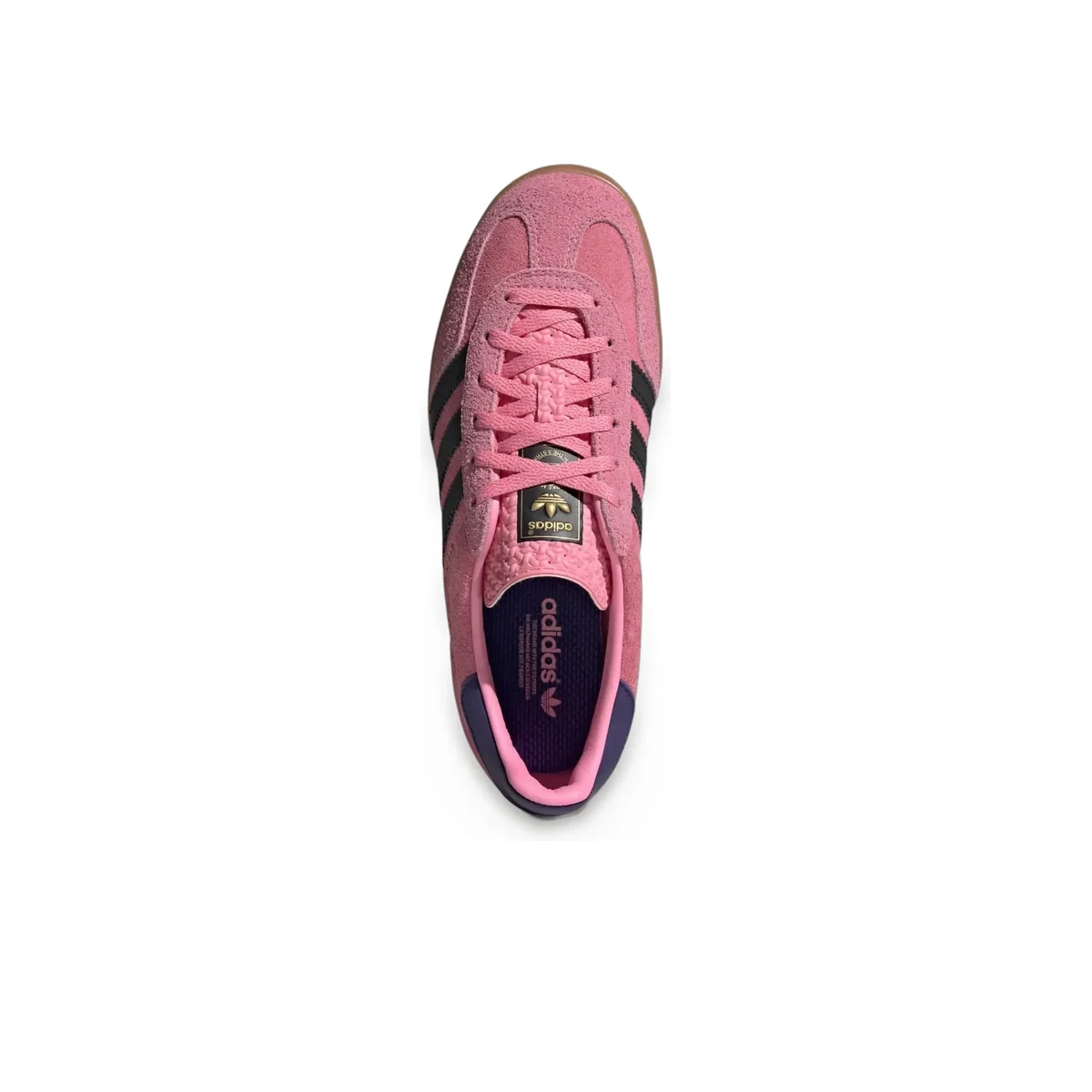 Gazelle Indoor Bliss Pink / Core Black / Collegiate Purple — 4