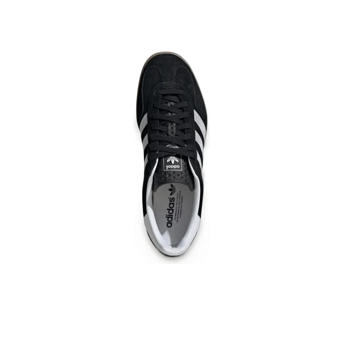 Gazelle Indoor Core Black / Cloud White / Gum — 3