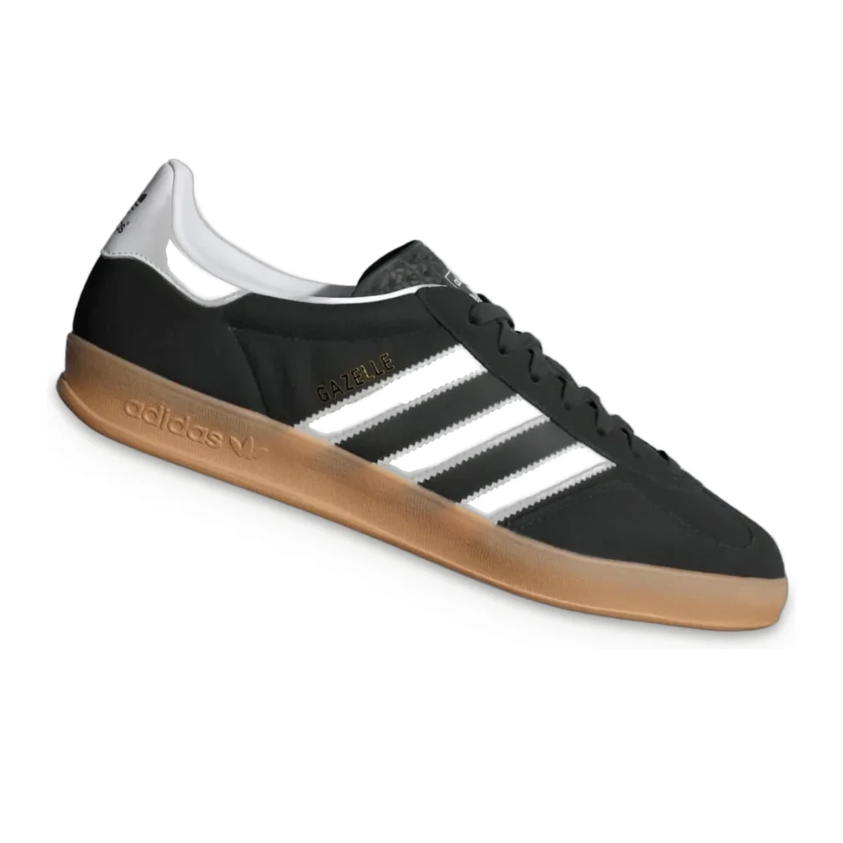 Gazelle Indoor Core Black / Cloud White / Gum — 2