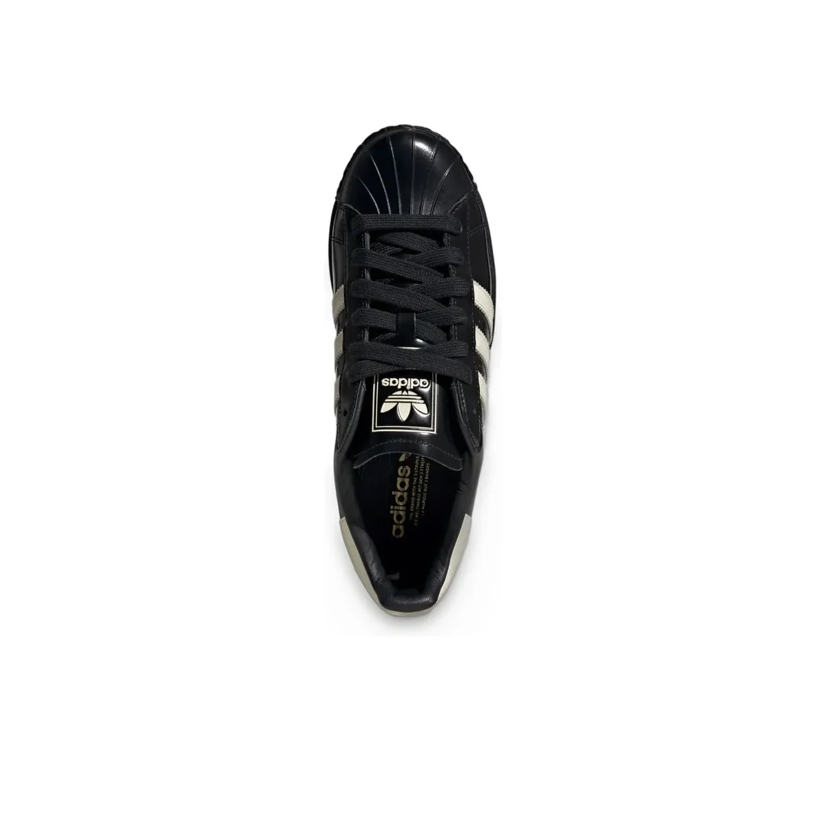 Superstar Core Black / Cream White / Gold Metallic — 2