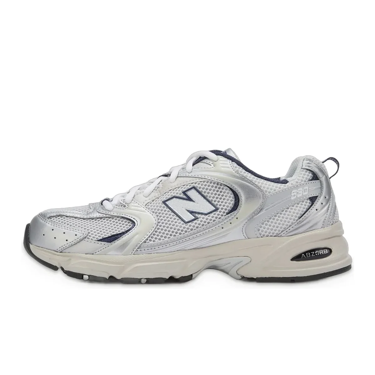 530 Silver Metallic / Summer Fog / Nb Navy — 3