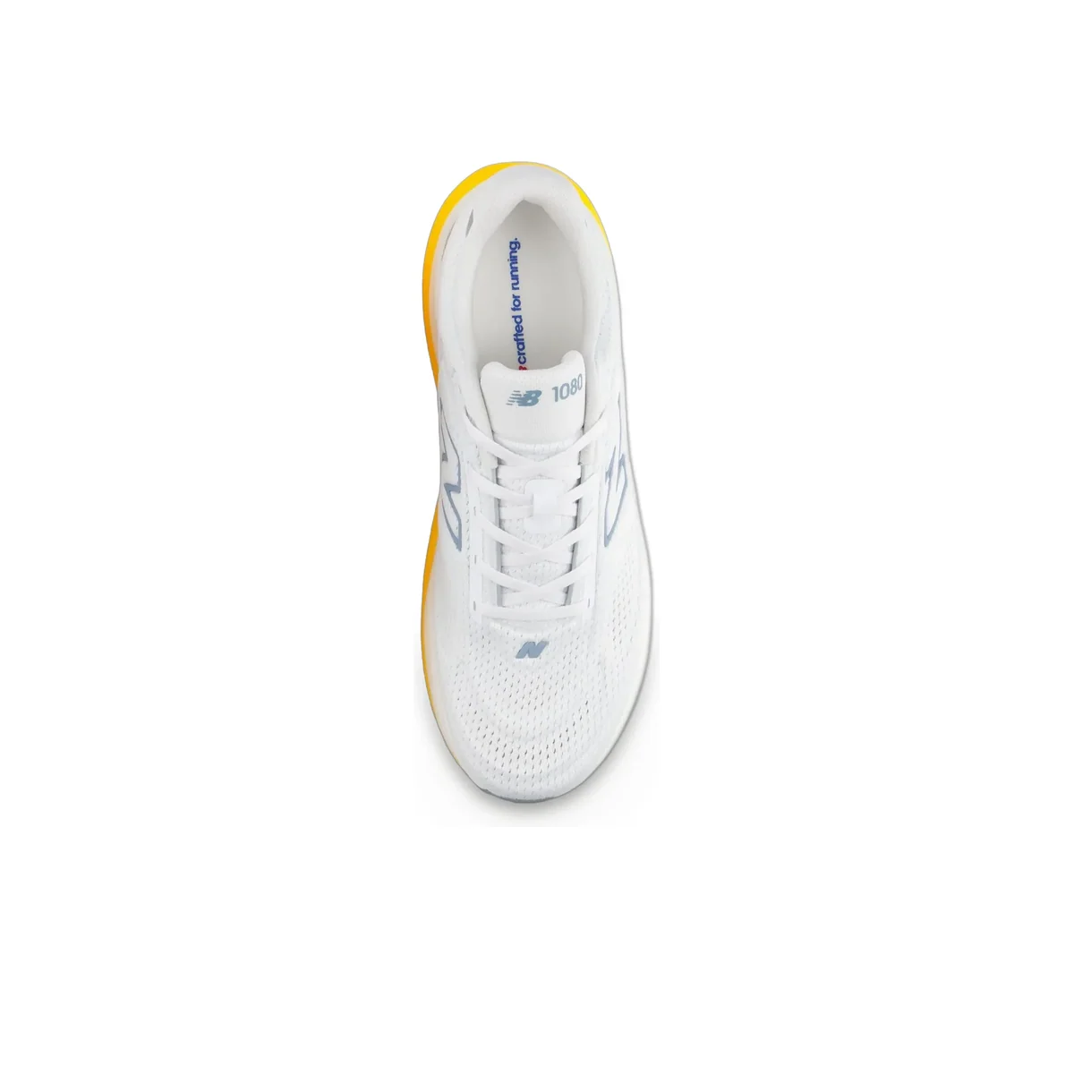 Fresh Foam X 1080v15 White / Satsuma Orange — 4