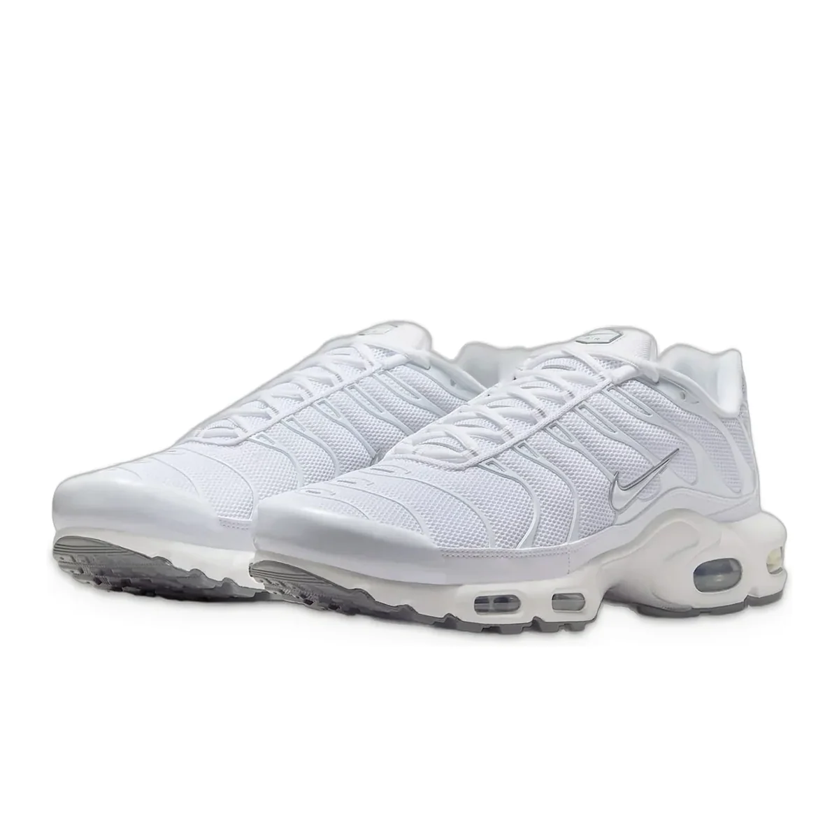 Air Max Plus White / Black / Cool Grey — 5