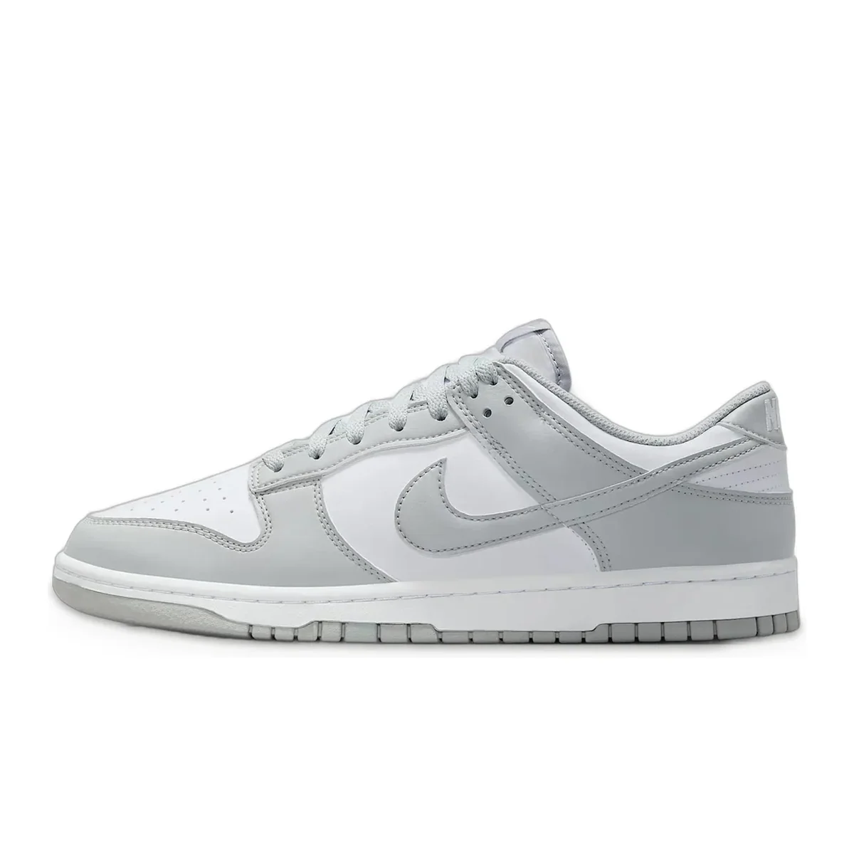 Dunk Low White / Light Smoke Grey — 1