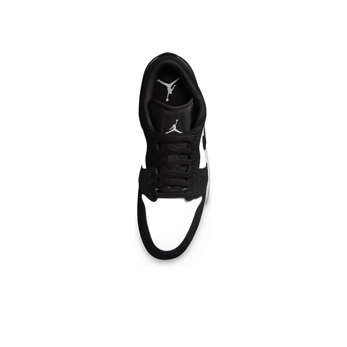Air Jordan 1 Low Black / Light Smoke Grey / White — 4