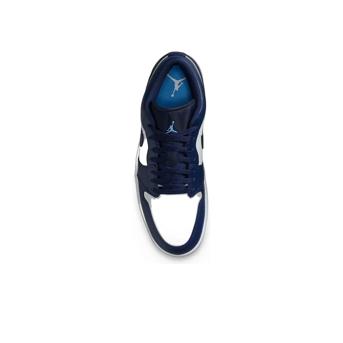 Air Jordan 1 Low Midnight Navy / White / University Blue — 4