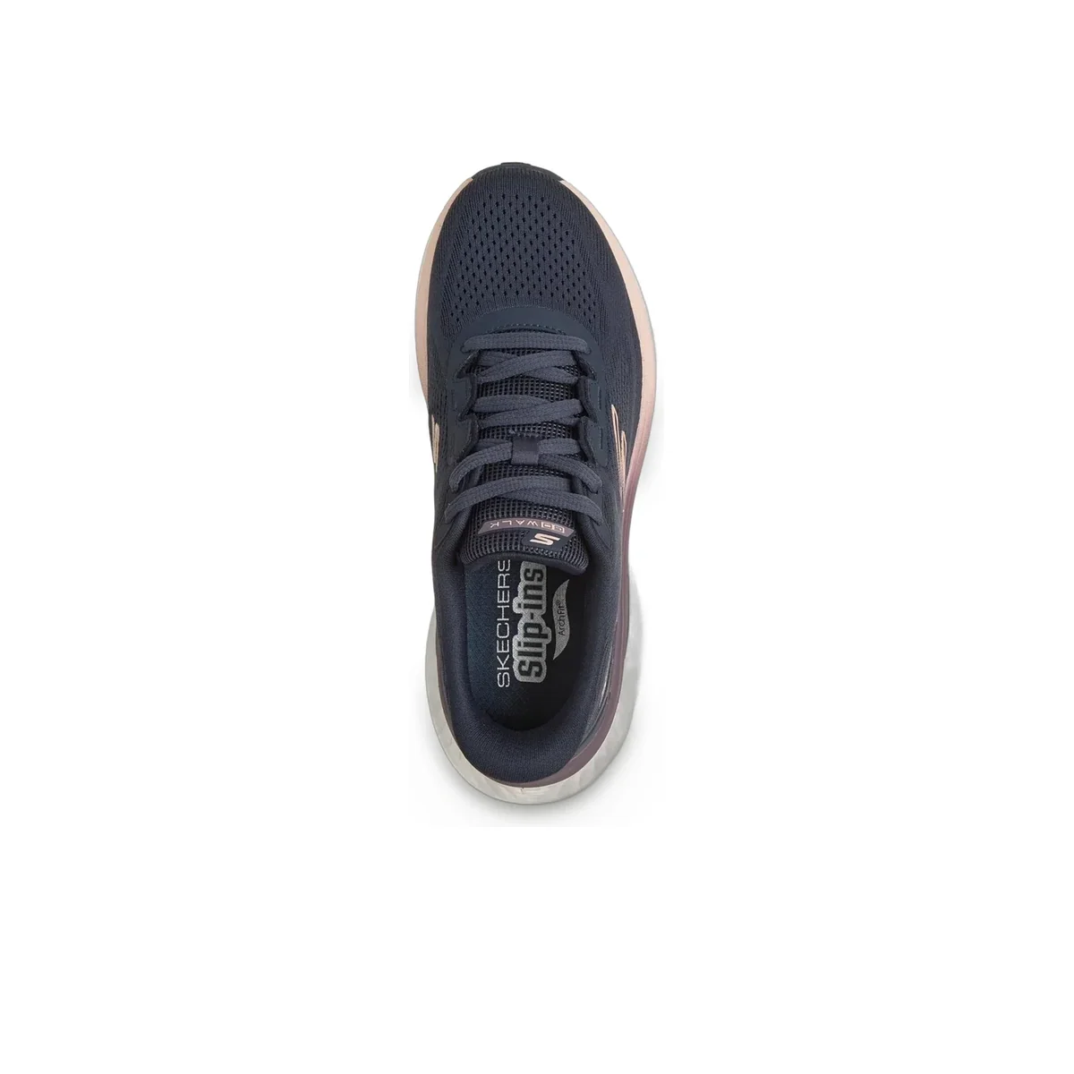 Slip-ins: Go Walk Max Cushioning Arch Fit – Aria Navy — 2