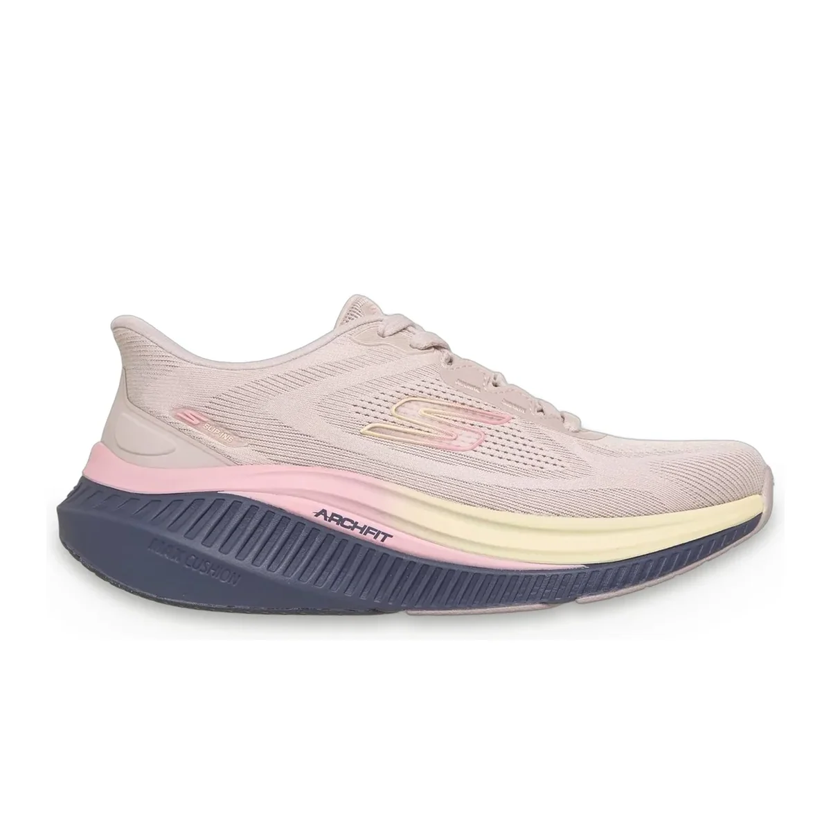 Slip-ins: Go Walk Max Cushioning Arch Fit – Aria Light Mauve — 1