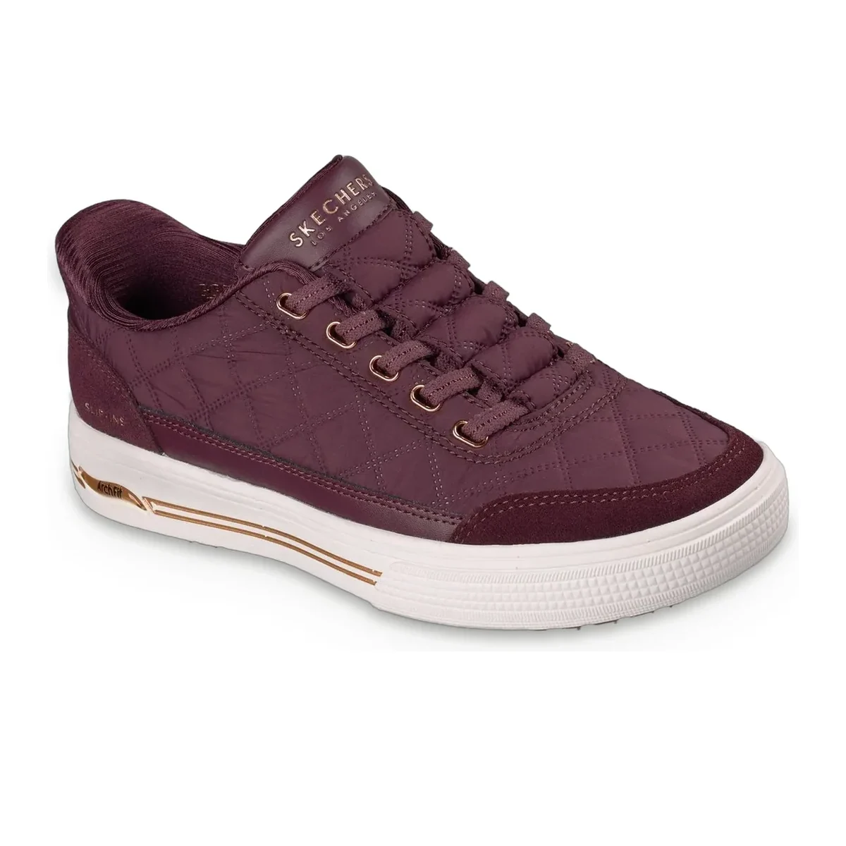 Slip-ins: Arch Fit Arcade – Cozy Fit Cuddle Steps Wine — 4