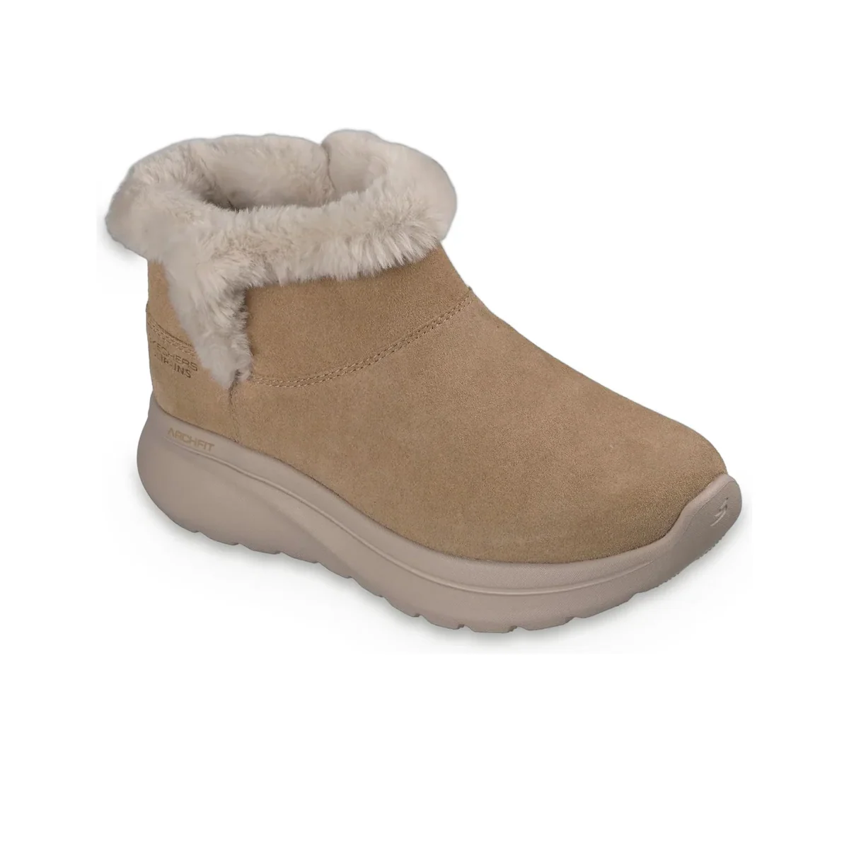 Slip-ins Relaxed Fit: Go Walk Arch Fit N'Joy – Elevate Chestnut — 4