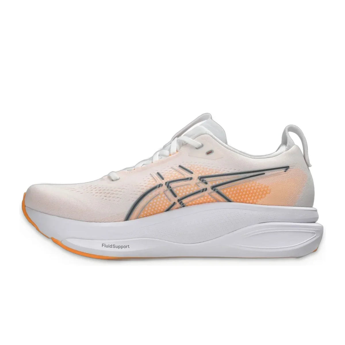 Gel-Kayano 33 White / Stadium Orange — 4