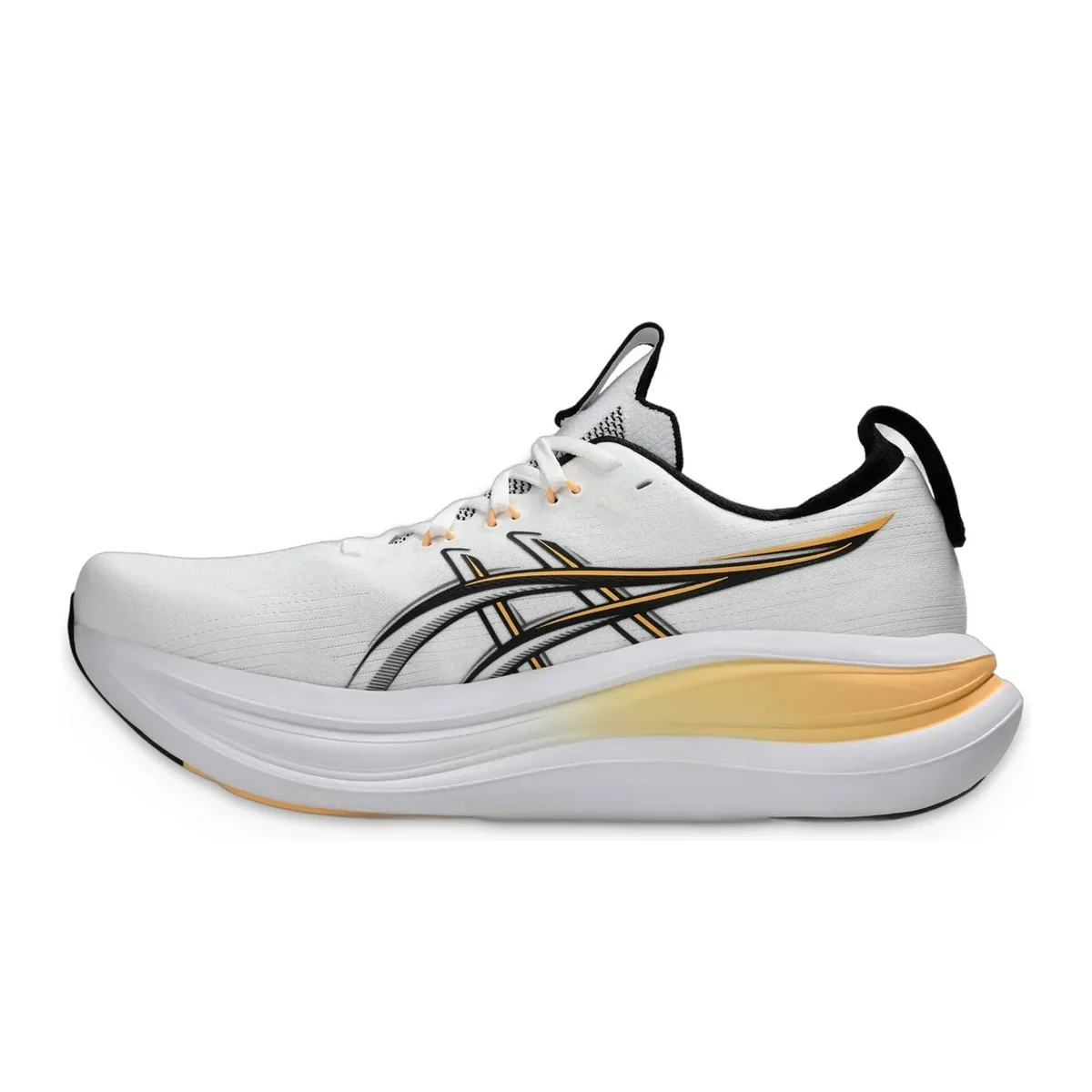 Gel-Nimbus 28 White / Stadium Orange — 4