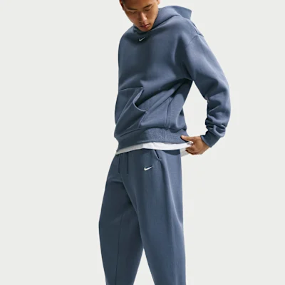 Solo Fleece Cuffed Pants Diffused Blue/Sail — 4