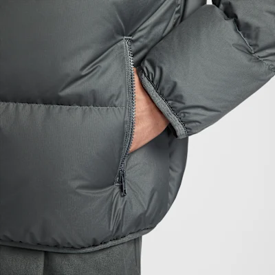 Sportswear Club Therma-FIT Down Puffer Jacket Iron Grey/White — 6