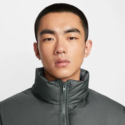 Sportswear Club Therma-FIT Down Puffer Jacket Iron Grey/White — 3