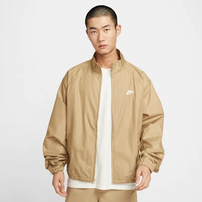 Sportswear Club Roscoe Full-Zip Jacket Parachute Beige/White — 1
