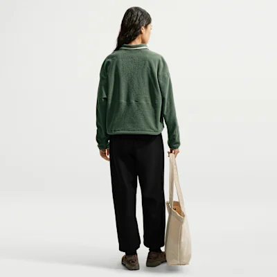 Studio Fleece Heavyweight High-Rise Joggers Total Black/Sail — 5