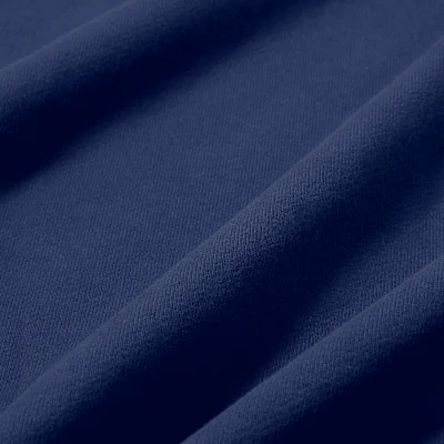 Solo Fleece Loose Pullover Hoodie Midnight Navy/Obsidian — 6
