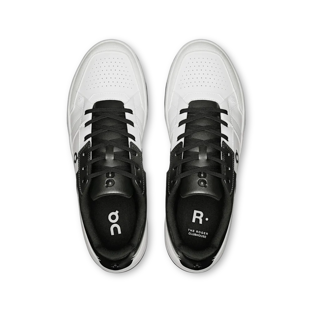 THE ROGER Clubhouse White | Black — 2