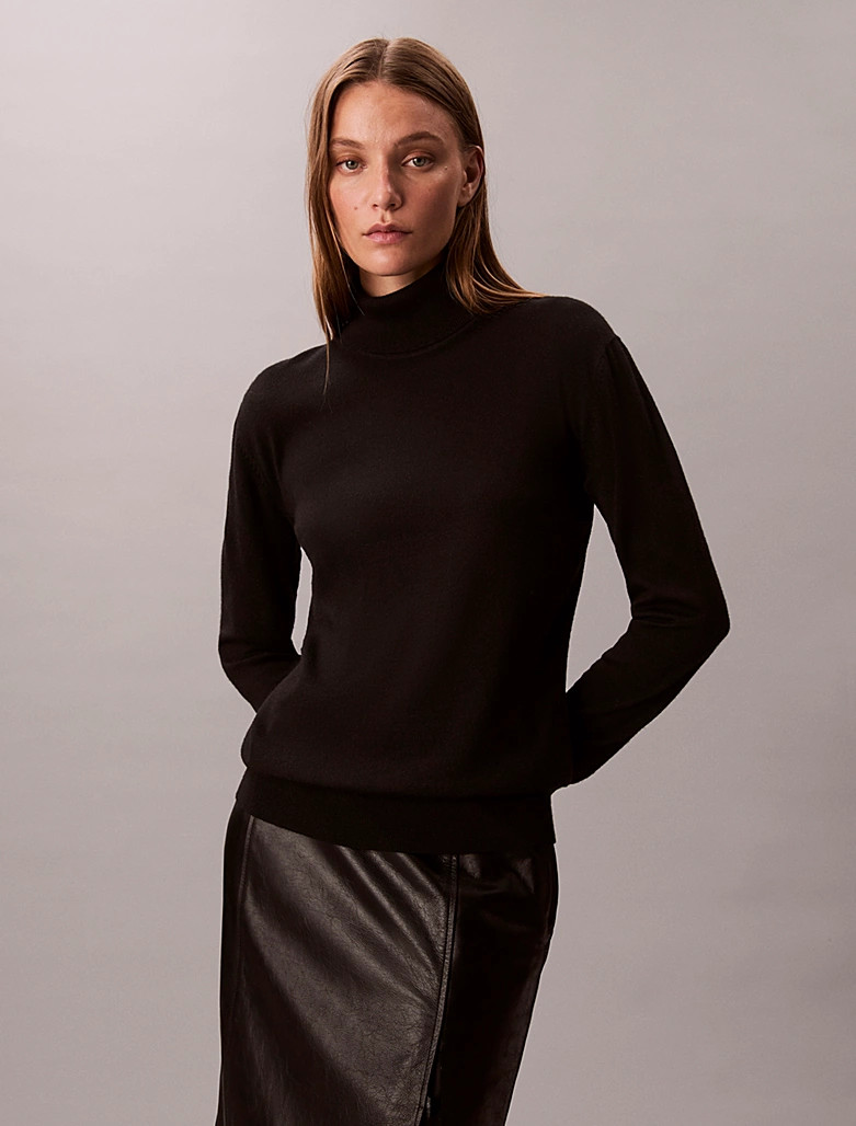 Calvin Klein Merino wool turtleneck sweater