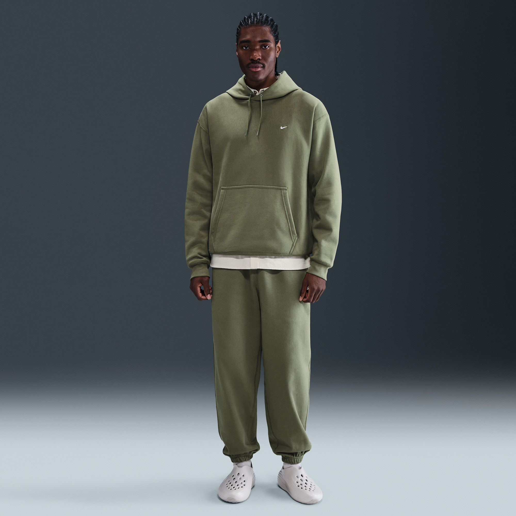 Nike Solo Swoosh Fleece Cuffed Pants