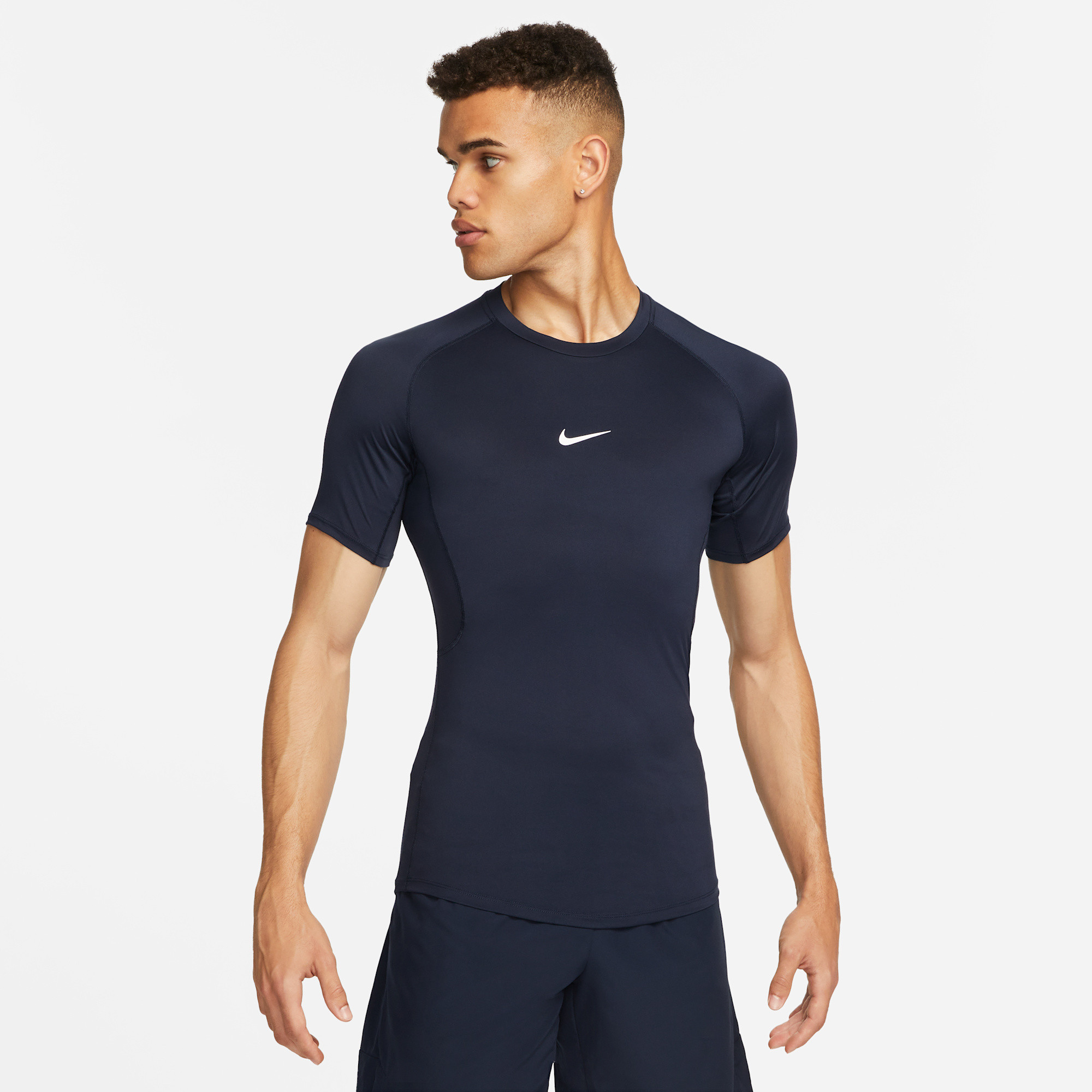 Nike Pro — Dri-FIT Slim-Fit Short-Sleeve Fitness Top for Men