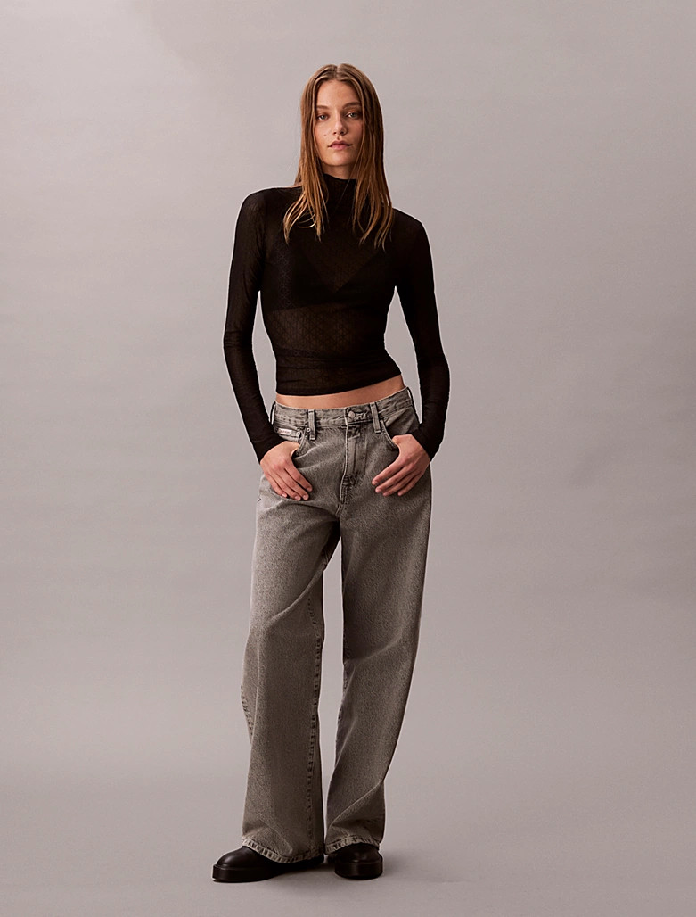 Calvin Klein Wide-leg jeans
