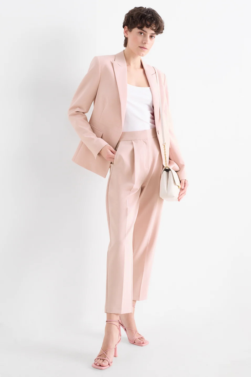 C&A 2231936  Business trousers - high waist - cigarette fit