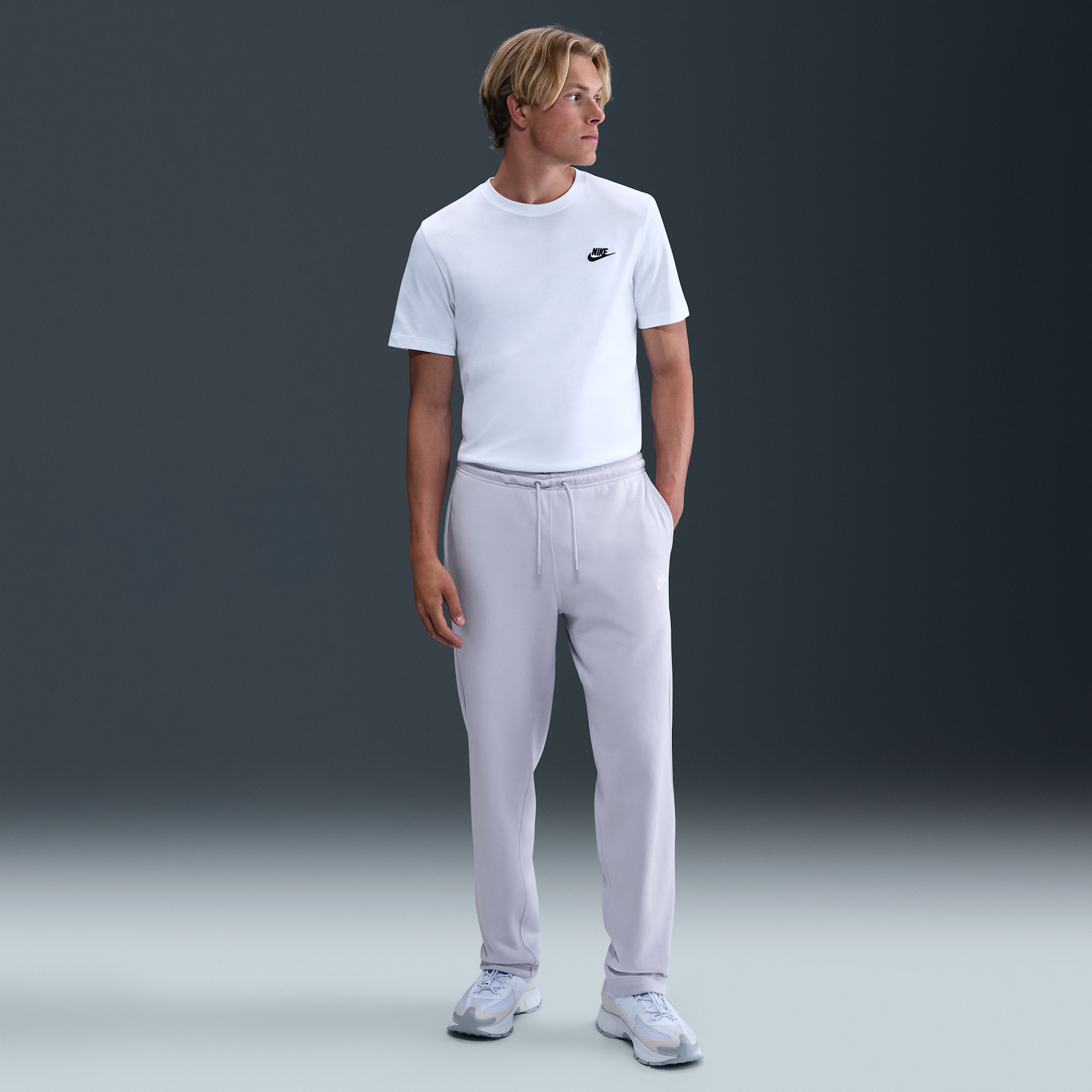 Nike Club Open-Hem French Terry Pants