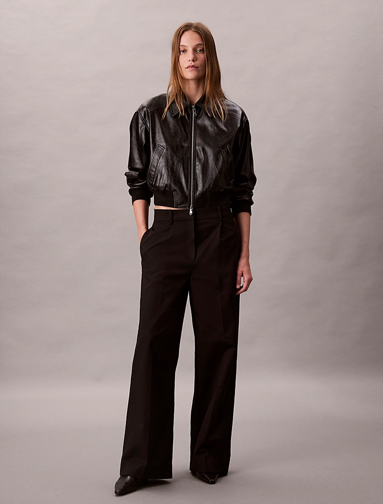 Calvin Klein Wide-leg chino pants