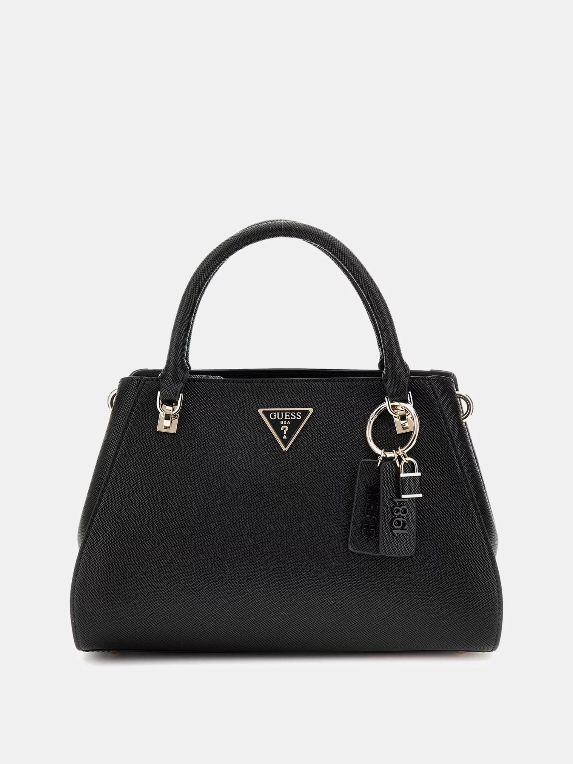 Guess Noelle saffiano-look handbag