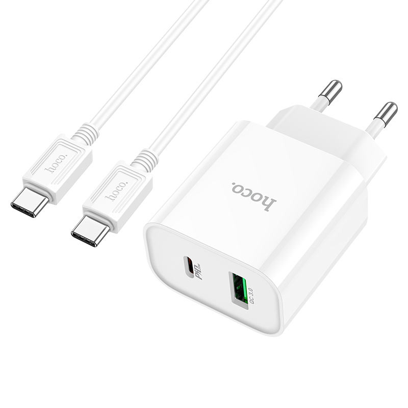Hoco C80A Plus Type-C to Type-C 1m PD20W zaryadlash qurilmasi