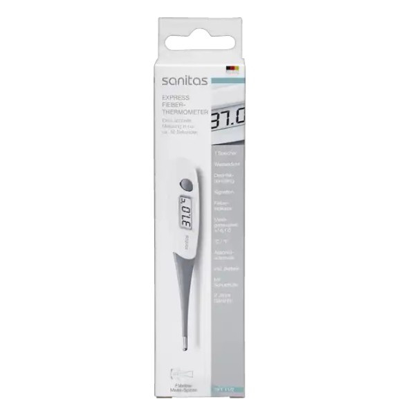 Sanitas SFT 11/2 digital fever thermometer for family use