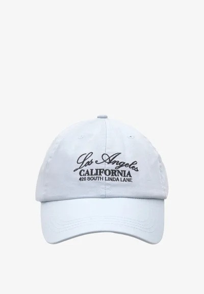PULL&BEAR “LOS ANGELES” Cotton Cap with Embroidery – Size M
