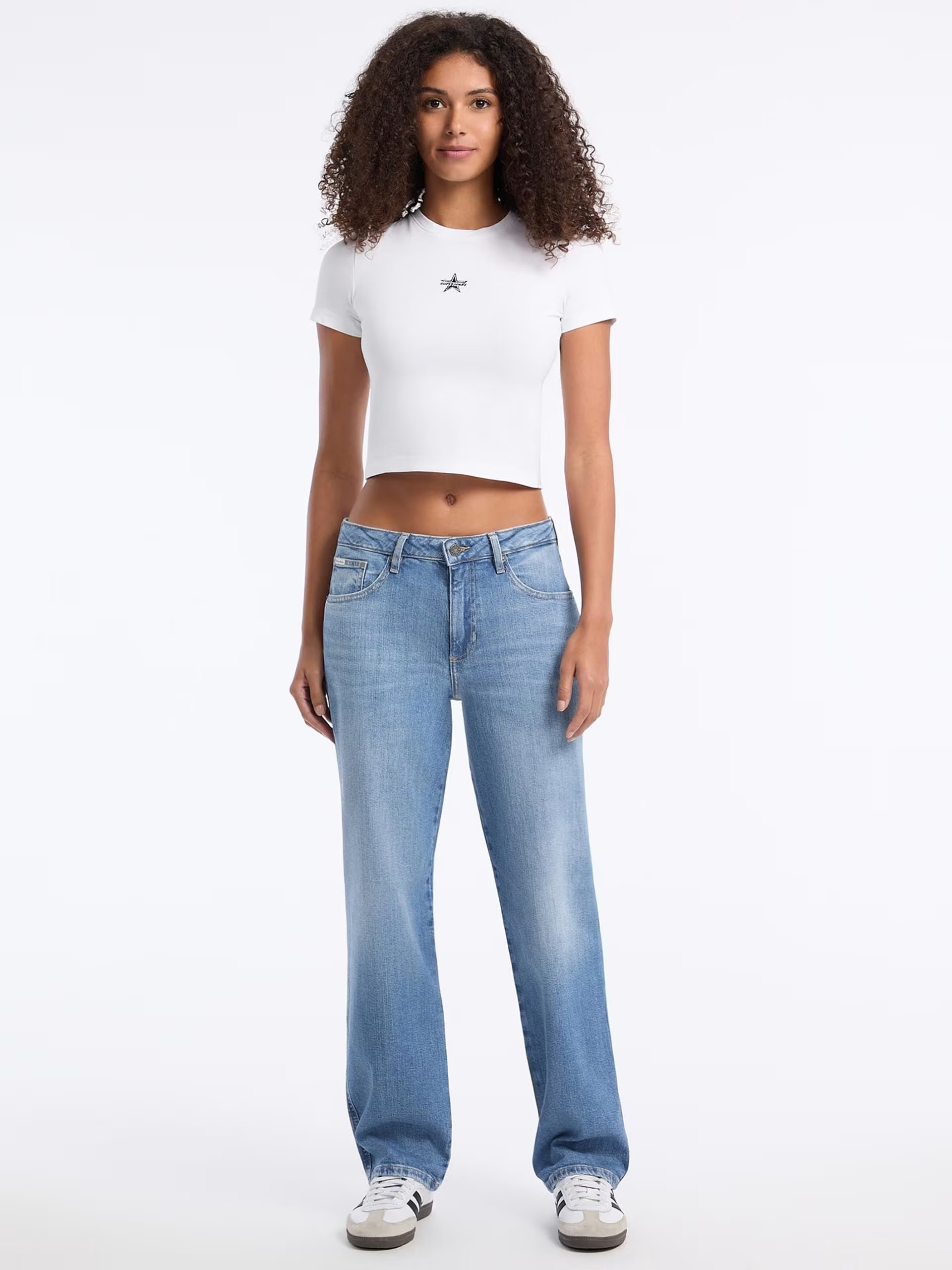 Guess JEANS G13 Low-rise extra wide leg jeans