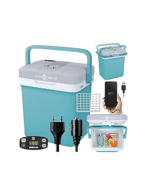 Portable PEME Ice-on essential cooler box, 23 liters