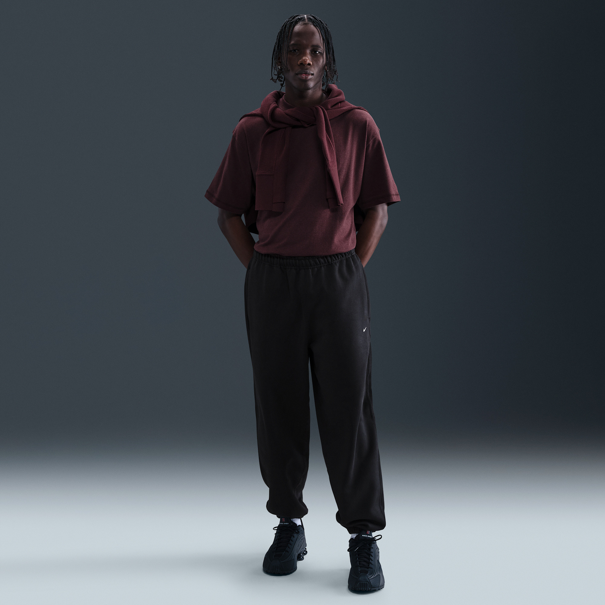 Nike Solo Swoosh Fleece Cuffed Pants