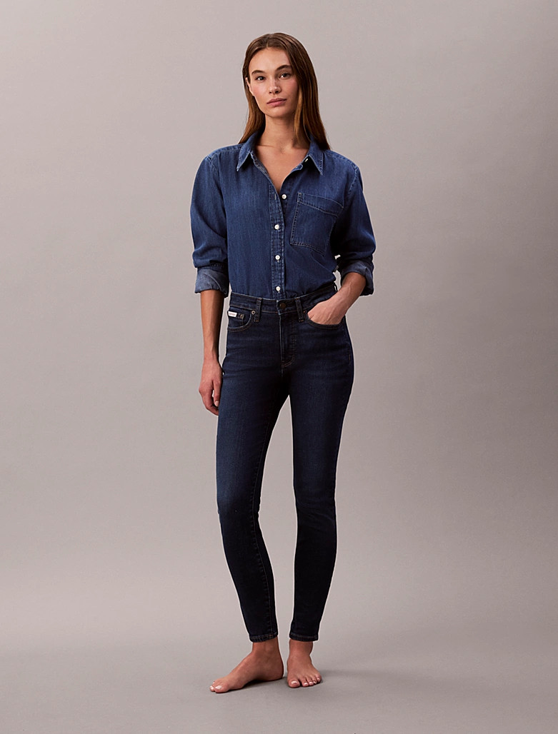 Calvin Klein High-rise skinny jeans