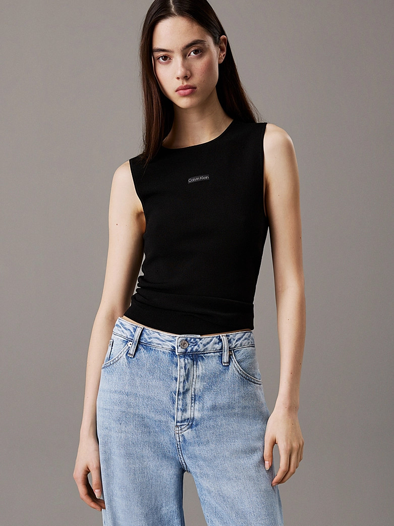 Calvin Klein Slim stretch knit tank top