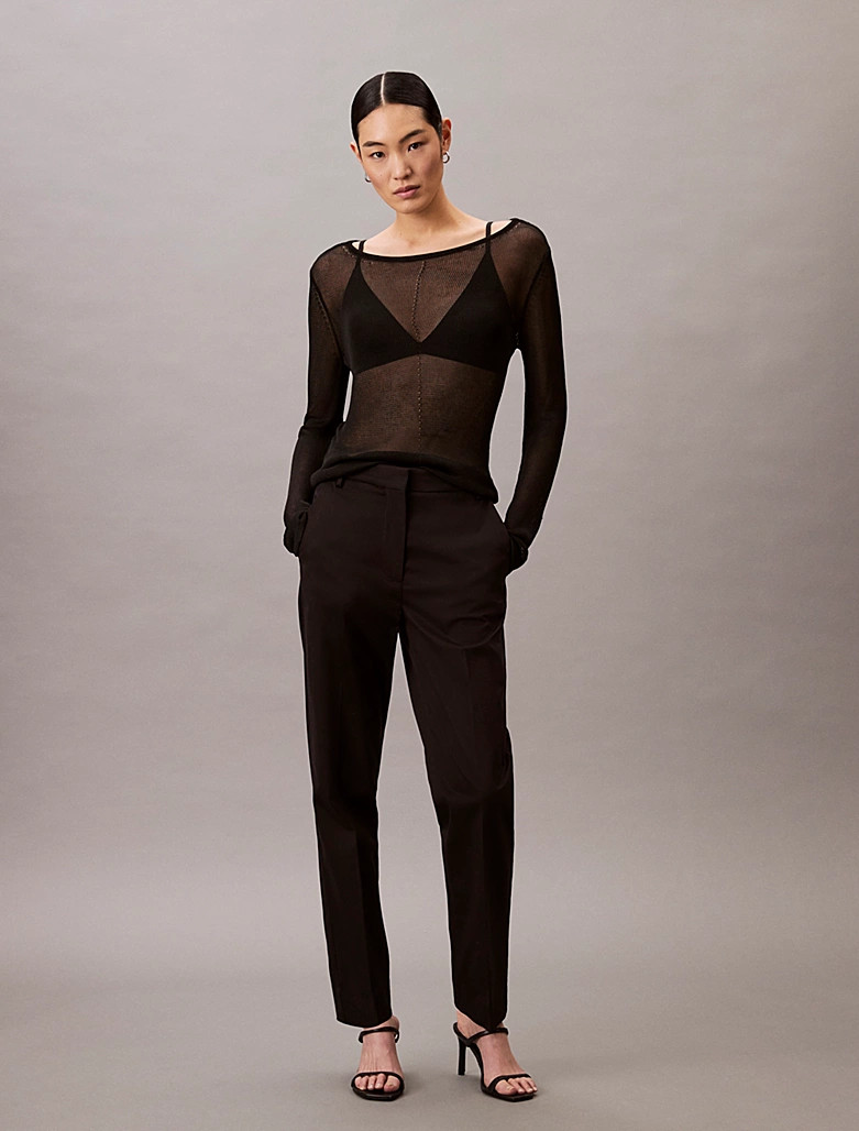 Calvin Klein Slim tapered chino trousers