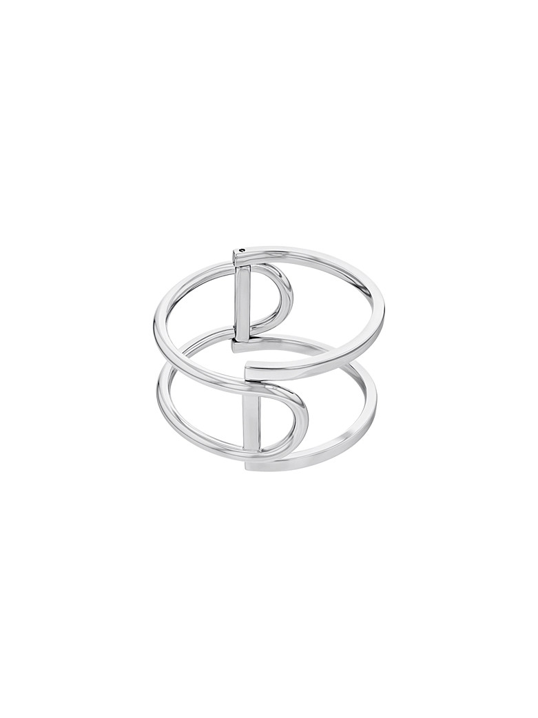 Calvin Klein Geometric stainless steel bangle