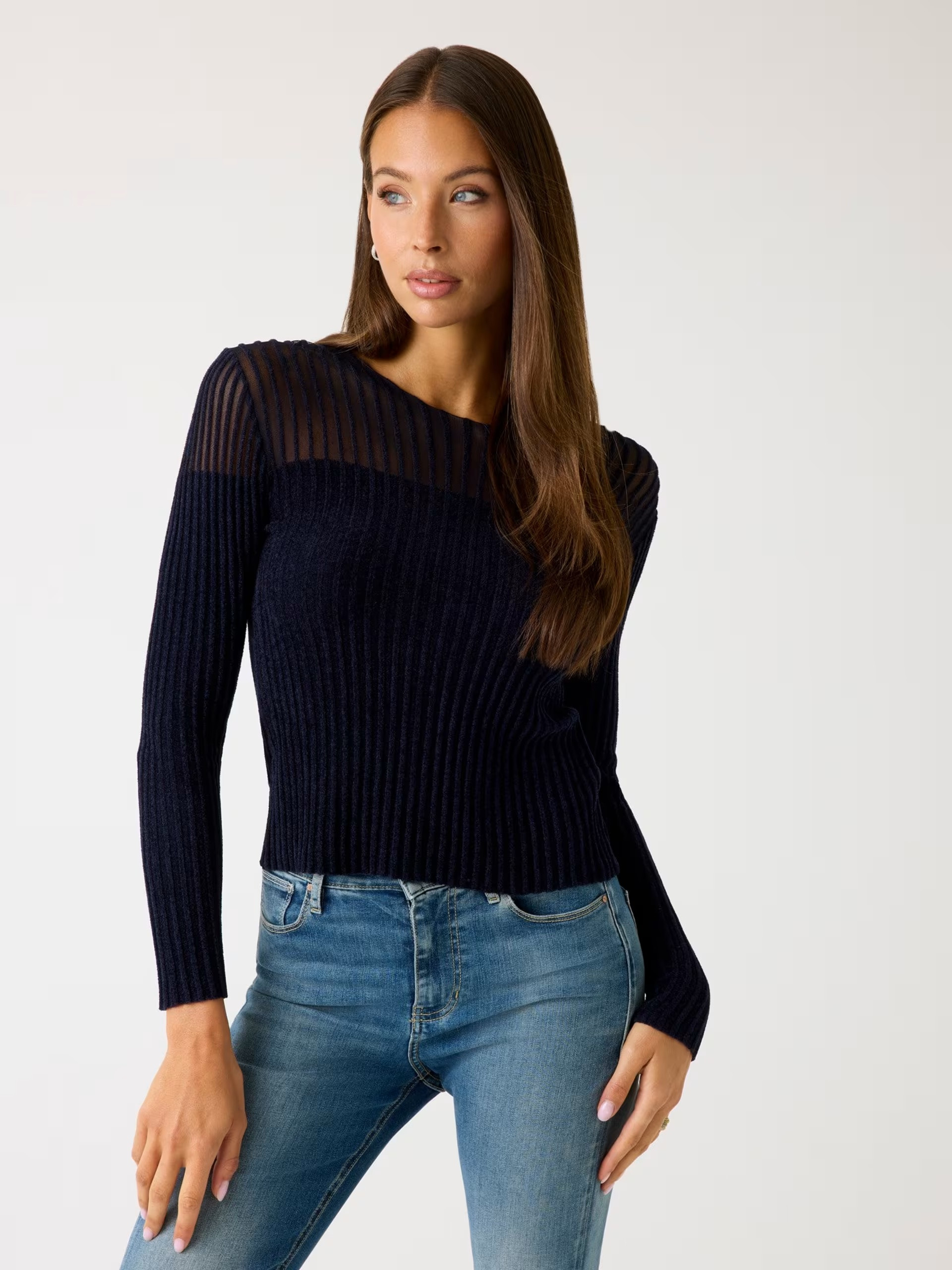 Guess Ribbed chenille sweater