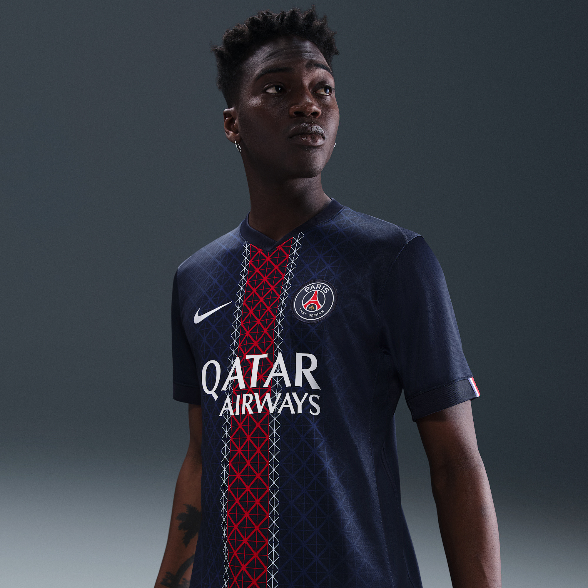 Paris Saint-Germain 2025/26 Stadium Home Nike Dri-FIT Replica Men's Football Jersey