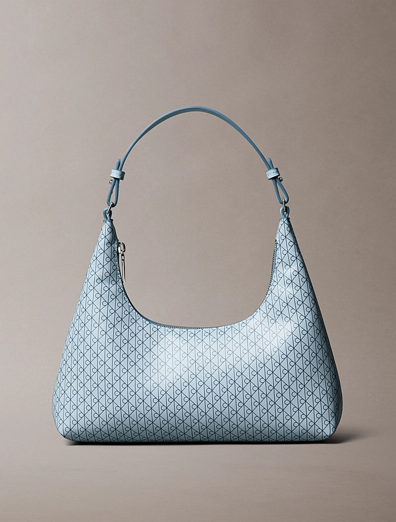 Calvin Klein Shoulder bag with all-over monogram logo