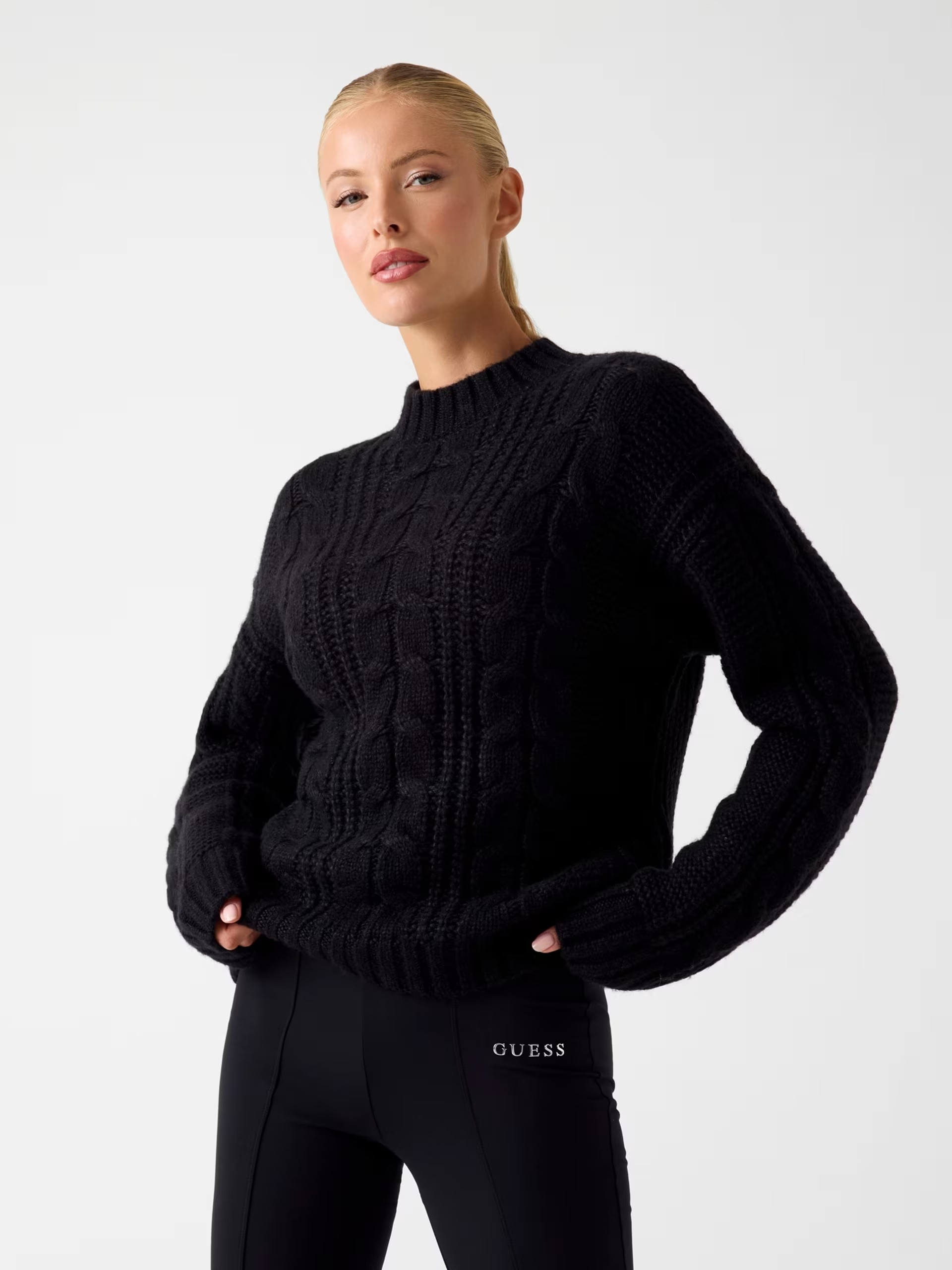 Guess Cable-knit sweater