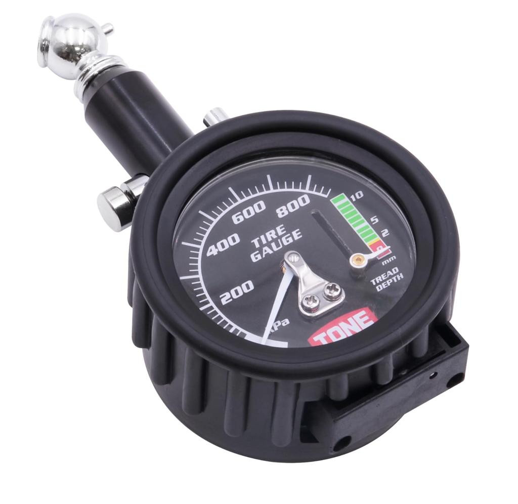 TONE Air Gauge Tire Groove Measurement (with Function) A-AGM04