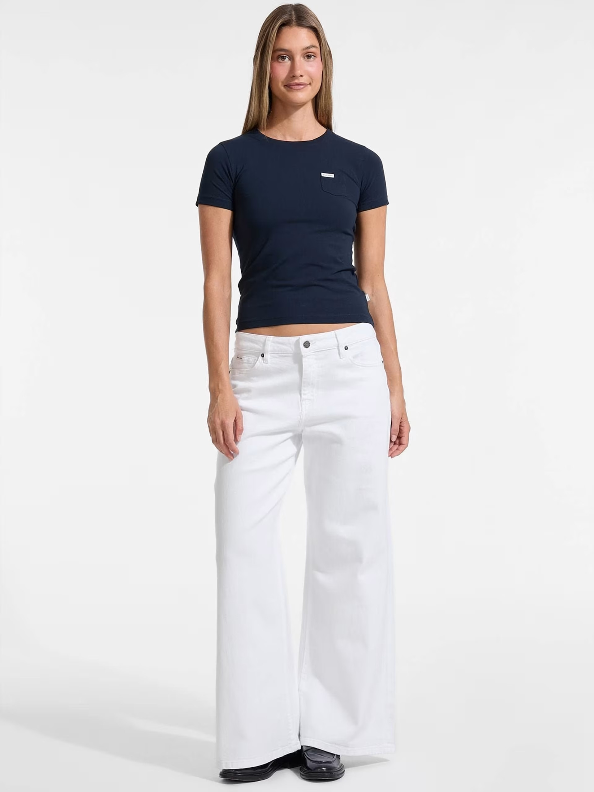 Guess JEANS G13 Low-rise extra wide leg jeans