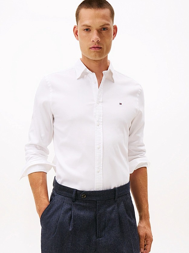 Men’s Slim Fit Yarn-dyed Dobby Shirt