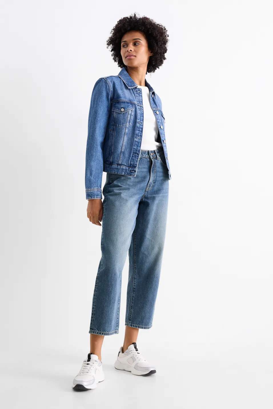 C&A 2232681 Barrel Jeans - Mid Waist