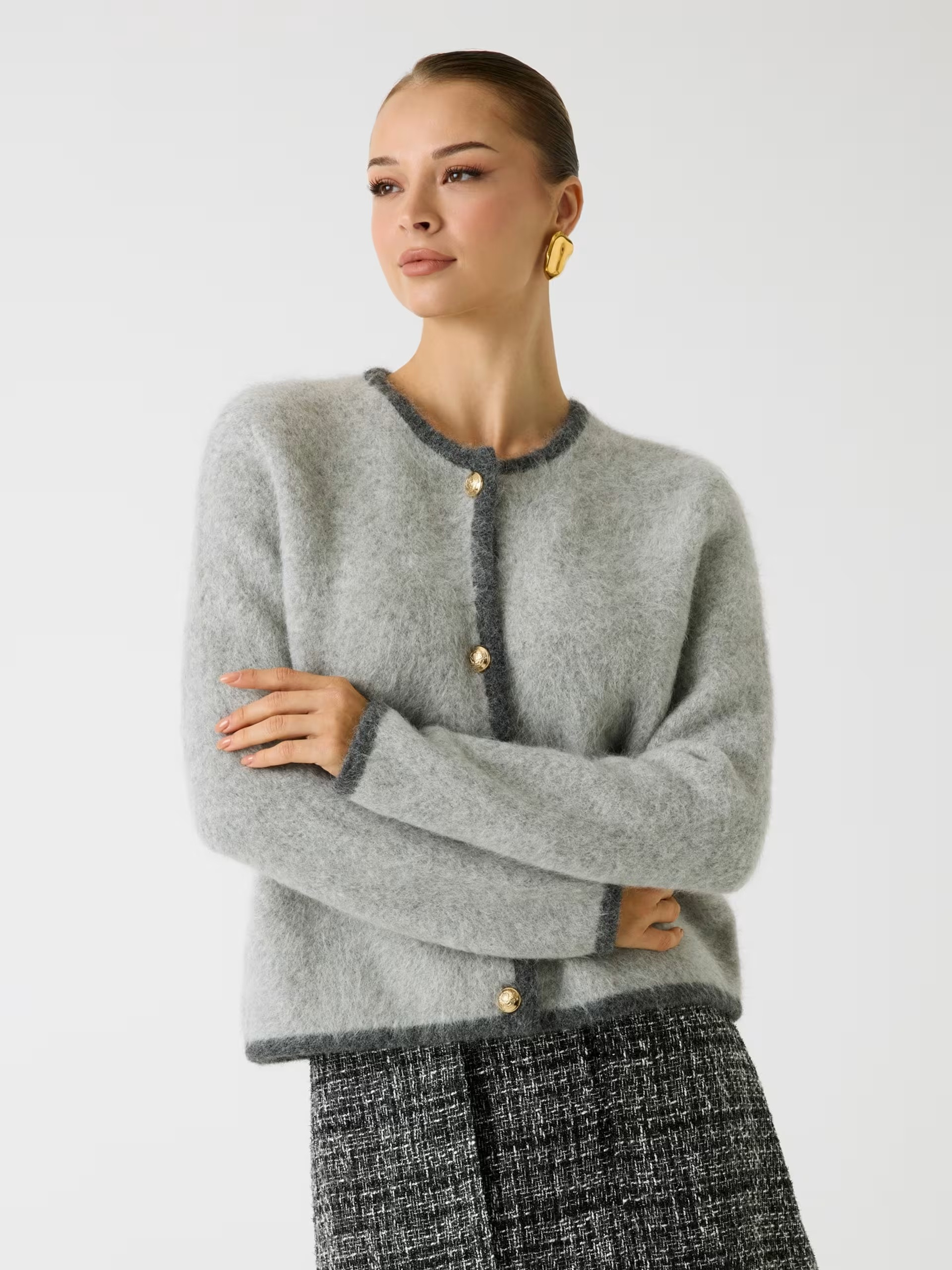 Guess Marciano alpaca-wool sweater jacket